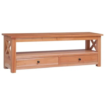 TV-Schrank aus massivem Mahagoniholz, 120 x 30 x 40 cm von vidaXL, TV-Möbel - Ref: Foro24-283840, Preis: 137,47 €, Rabatt: %