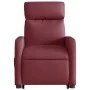 Red fabric liftable massage recliner by , Armchairs - Ref: Foro24-3206711, Price: 306,58 €, Discount: %