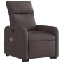 Dunkelbrauner Liege-Massagesessel aus Stoff von , Sessel - Ref: Foro24-3206713, Preis: 308,09 €, Rabatt: %