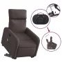 Dunkelbrauner Liege-Massagesessel aus Stoff von , Sessel - Ref: Foro24-3206713, Preis: 308,09 €, Rabatt: %