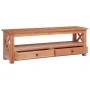 TV-Schrank aus massivem Mahagoniholz, 120 x 30 x 40 cm von vidaXL, TV-Möbel - Ref: Foro24-283840, Preis: 137,47 €, Rabatt: %