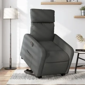 Dark gray fabric electric reclining lift chair by , Armchairs - Ref: Foro24-3206718, Price: 310,39 €, Discount: %