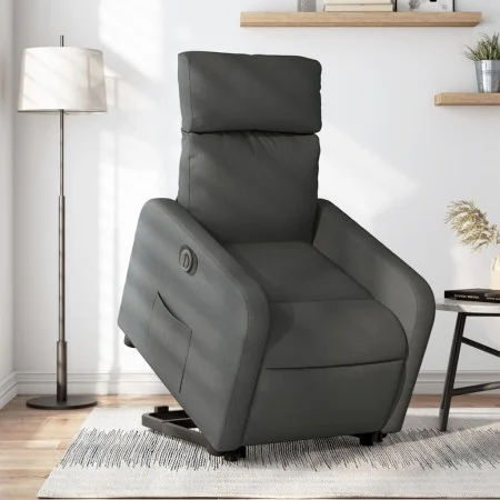 Dark gray fabric electric reclining lift chair by , Armchairs - Ref: Foro24-3206718, Price: 310,26 €, Discount: %