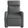 Sillón eléctrico reclinable elevable de tela gris oscuro de , Sillones - Ref: Foro24-3206718, Precio: 294,53 €