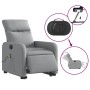 Elektrischer Massagesessel verstellbarer Stoff hellgrau von , Sessel - Ref: Foro24-3206726, Preis: 334,44 €, Rabatt: %