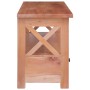 Mueble para TV de madera maciza de caoba 120x30x40 cm de vidaXL, Muebles TV - Ref: Foro24-283840, Precio: 139,15 €, Descuento: %