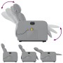 Elektrischer Massagesessel verstellbarer Stoff hellgrau von , Sessel - Ref: Foro24-3206726, Preis: 334,44 €, Rabatt: %
