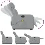 Elektrischer Massagesessel verstellbarer Stoff hellgrau von , Sessel - Ref: Foro24-3206726, Preis: 351,28 €, Rabatt: %