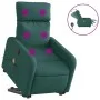 Sillón masaje eléctrico reclinable elevable tela verde oscuro de , Sillones - Ref: Foro24-3206732, Precio: 342,67 €, Descuent...