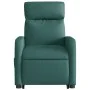 Sillón masaje eléctrico reclinable elevable tela verde oscuro de , Sillones - Ref: Foro24-3206732, Precio: 342,67 €, Descuent...