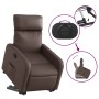 Brown synthetic leather lift-up recliner by , Armchairs - Ref: Foro24-3206751, Price: 260,31 €, Discount: %