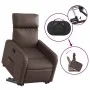 Sillón reclinable elevable cuero sintético marrón de , Sillones - Ref: Foro24-3206751, Precio: 272,94 €, Descuento: %