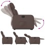 Hochklappbarer Liegesessel aus braunem Kunstleder von , Sessel - Ref: Foro24-3206751, Preis: 255,46 €, Rabatt: %