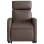 Sillón reclinable elevable cuero sintético marrón de , Sillones - Ref: Foro24-3206751, Precio: 272,94 €, Descuento: %