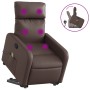 Brauner Fußmassagesessel aus Kunstleder von , Sessel - Ref: Foro24-3206758, Preis: 258,08 €, Rabatt: %