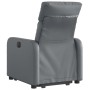 Gray synthetic leather electric reclining lift chair by , Armchairs - Ref: Foro24-3206766, Price: 299,35 €, Discount: %