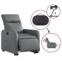 Gray synthetic leather electric reclining lift chair by , Armchairs - Ref: Foro24-3206766, Price: 299,35 €, Discount: %