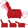 Elektrischer Liegemassagesessel aus rotem Kunstleder von , Sessel - Ref: Foro24-3206747, Preis: 279,03 €, Rabatt: %