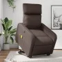 Sillón de masaje elevable eléctrico cuero sintético marrón de , Sillones - Ref: Foro24-3206772, Precio: 327,96 €, Descuento: %