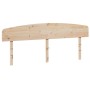 Solid pine wood headboard 180 cm by , Headboards and footboards - Ref: Foro24-842490, Price: 43,08 €, Discount: %