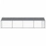 Hundekäfig Dach und Tür Stahl verzinkt grau 8x2x2 m von , Hundehütten und Zäune - Ref: Foro24-3209570, Preis: 389,75 €, Rabat...