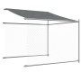 Hundekäfig Dach und Tür Stahl verzinkt grau 12x2x2 m von , Hundehütten und Zäune - Ref: Foro24-3209572, Preis: 542,49 €, Raba...