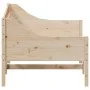 Sofá cama madera maciza de pino 90x190 cm de , Camas y somieres - Ref: Foro24-842838, Precio: 107,28 €, Descuento: %