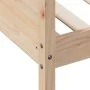 Sofá cama madera maciza de pino 90x190 cm de , Camas y somieres - Ref: Foro24-842838, Precio: 107,28 €, Descuento: %