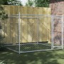 Hundekäfig mit verzinkter Stahltür grau 2x2x1,5 m von , Hundehütten und Zäune - Ref: Foro24-172562, Preis: 114,96 €, Rabatt: %