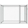 Hundekäfig mit verzinkter Stahltür grau 2x2x1,5 m von , Hundehütten und Zäune - Ref: Foro24-172562, Preis: 108,71 €, Rabatt: %