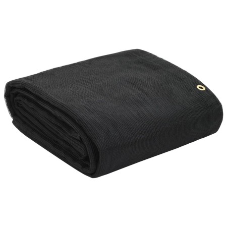 Red para contenedor de transporte HDPE negro 4x9 m de vidaXL, Redes de carga para vehículos motorizados - Ref: Foro24-145005,...