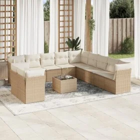Garden sofa set 12 pieces and brown synthetic rattan cushions by , Garden sets - Ref: Foro24-3249727, Price: 847,59 €, Discou...