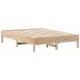 Bettgestell aus massivem Kiefernholz, 140 x 190 cm von , Betten und Lattenroste - Ref: Foro24-842714, Preis: 100,30 €, Rabatt: %