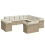 Garden sofa set with cushions 13 pieces beige synthetic rattan by , Garden sets - Ref: Foro24-3250387, Price: 949,37 €, Disco...