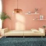 Two-seater sofa bed with two cream-colored fabric pillows by , Sofas - Ref: Foro24-375902, Price: 275,84 €, Discount: %