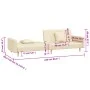 Two-seater sofa bed with two cream-colored fabric pillows by , Sofas - Ref: Foro24-375902, Price: 275,84 €, Discount: %