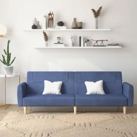 2-Sitzer-Schlafsofa aus blauem Stoff von , Sofas - Ref: Foro24-375788, Preis: 301,83 €, Rabatt: %