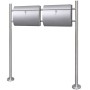 Set mit 2 Briefkästen mit Edelstahlhalterung von , Postfächer - Ref: Foro24-271748, Preis: 143,19 €, Rabatt: %