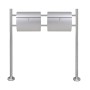 Set of 2 mailboxes with stainless steel support by , mailboxes - Ref: Foro24-271748, Price: 143,19 €, Discount: %