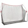 Metal golf hitting practice net 356x92.5x215 cm by , Golf learning material - Ref: Foro24-93363, Price: 136,28 €, Discount: %