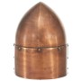 Réplica de casco de caballero medieval antiguo LARP acero cobre