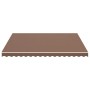 Replacement fabric for brown awning 4x3.5 m by , Awnings - Ref: Foro24-311978, Price: 73,22 €, Discount: %