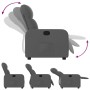 Dark Gray Fabric Recliner by , Armchairs - Ref: Foro24-374198, Price: 186,07 €, Discount: %