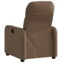 Sillón reclinable de tela marrón de , Sillones - Ref: Foro24-374201, Precio: 186,52 €, Descuento: %