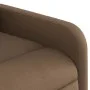 Sillón reclinable de tela marrón de , Sillones - Ref: Foro24-374201, Precio: 186,52 €, Descuento: %