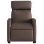 Brown Faux Leather Recliner by , Armchairs - Ref: Foro24-374185, Price: 188,81 €, Discount: %