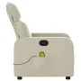 Cremefarbener Massagesessel aus Kunstleder von , Sessel - Ref: Foro24-374191, Preis: 204,70 €, Rabatt: %