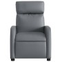 Sillón de masaje reclinable cuero sintético gris de , Sillones - Ref: Foro24-374193, Precio: 213,58 €