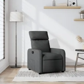 Dark Gray Fabric Recliner by , Armchairs - Ref: Foro24-374166, Price: 175,21 €, Discount: %