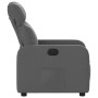 Sillón reclinable de tela gris oscuro de , Sillones - Ref: Foro24-374166, Precio: 182,14 €, Descuento: %